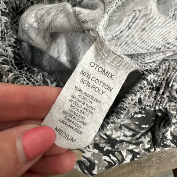 Vintage Otomix Sport Baggy Workout Pants Jogger Gray Camo Print Size Medium - Picture 6 of 6